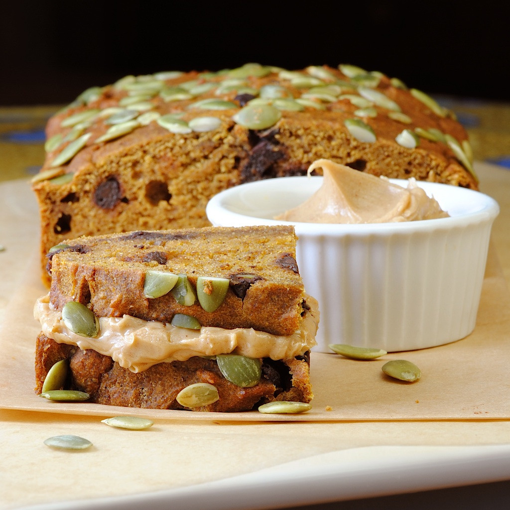 Low Calorie Pumpkin Bread
 JULES FOOD Low Fat Pumpkin Bread w Chocolate Chips