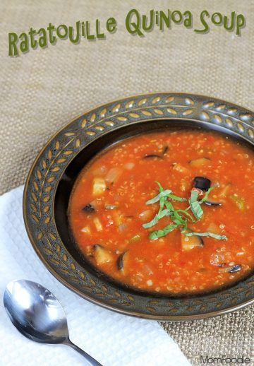 Low Calorie Quinoa Recipes
 Ratatouille Soup with Quinoa Low Calorie Soup Recipe