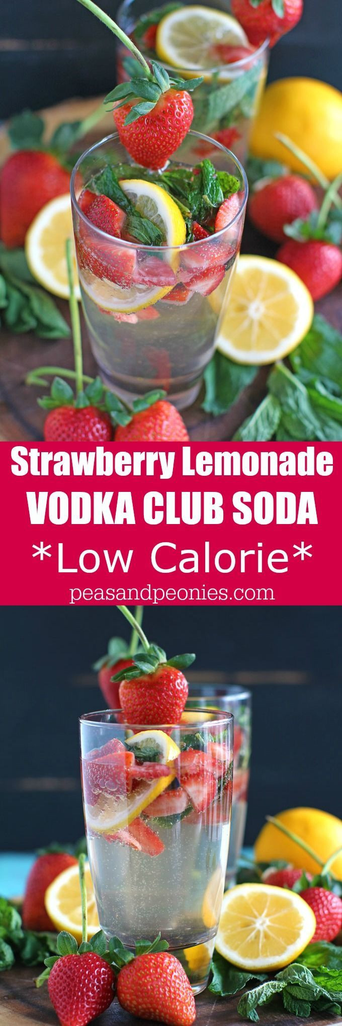 Low Calorie Vodka Drink Recipes
 Lemonade Vodka Club Soda Recipe With images