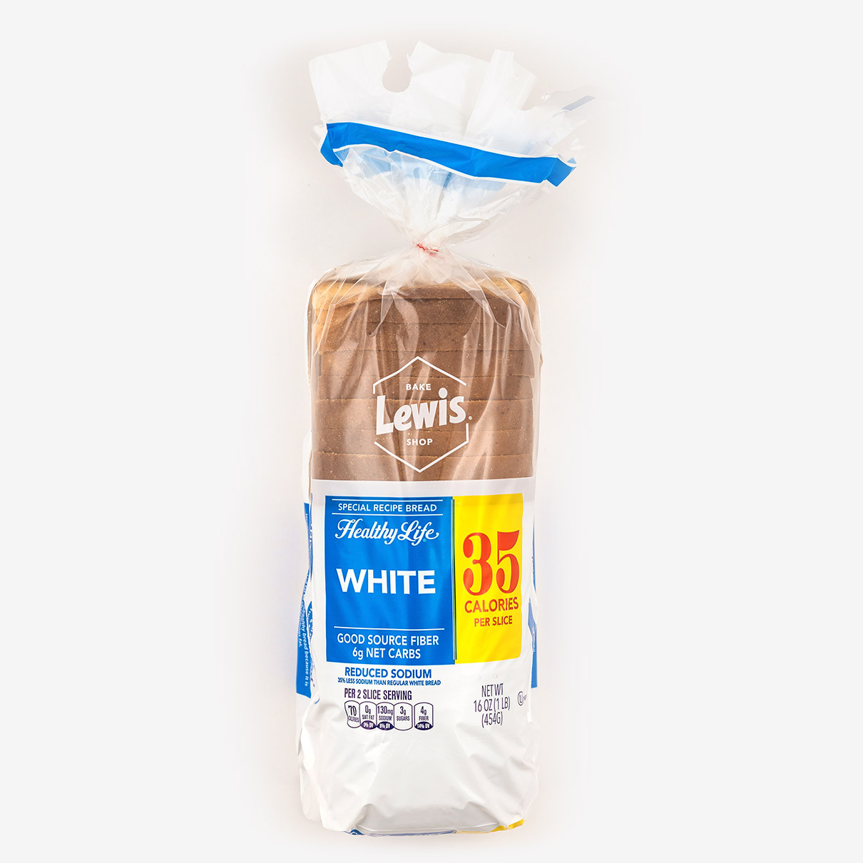 Low Calorie White Bread
 Healthy Life White Lewis Bake Shop Low Calorie Bread