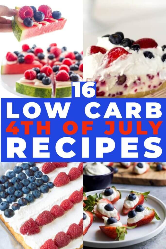 Low Carb 4Th Of July Recipes
 Low Carb 4th of July Recipes That Are Red White Blue