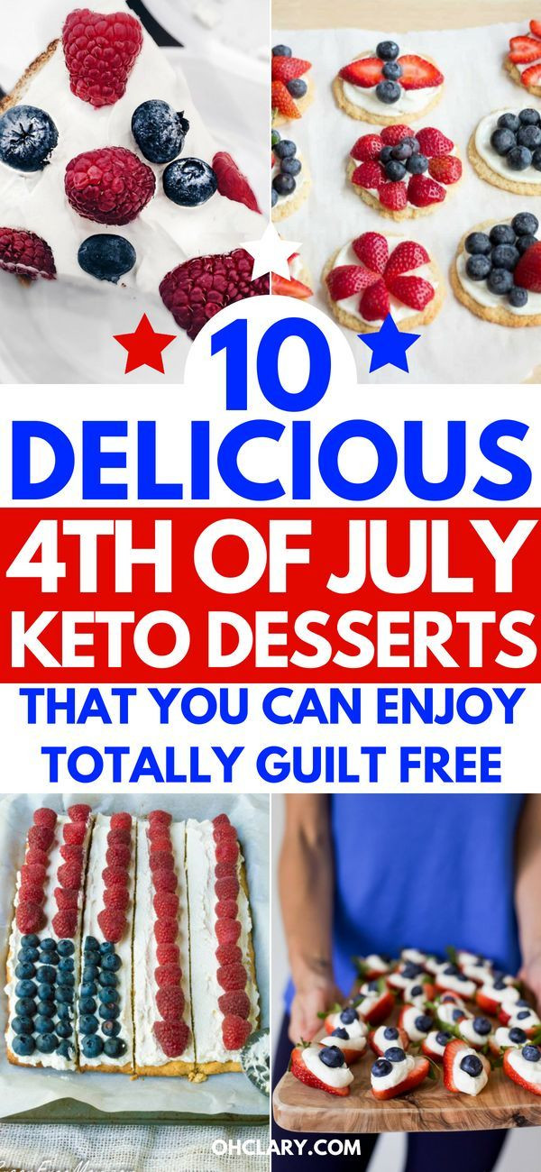 Low Carb 4Th Of July Recipes
 Looking for delicious low carb and Keto 4th of July