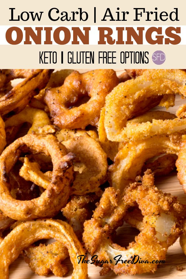 Low Carb Air Fryer Recipes
 Really easy and Yummy Low Carb Air Fried ion Rings