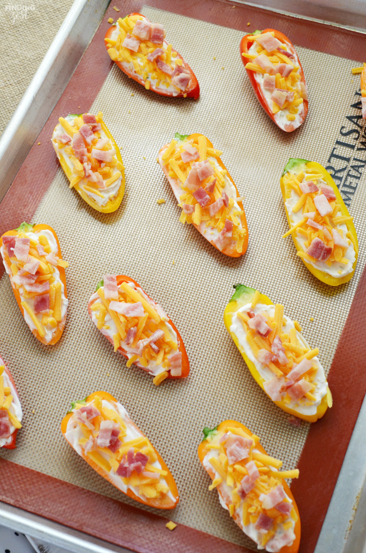 Low Carb Appetizers
 Sweet Pepper Poppers Low Carb Appetizer Finding Zest