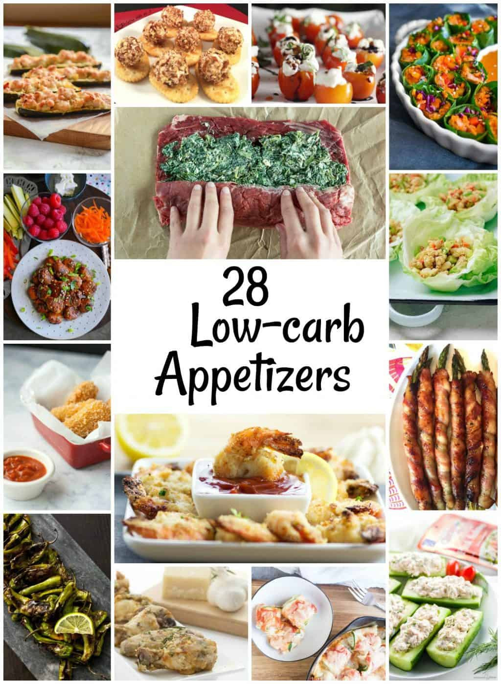 Low Carb Appetizers
 28 Low Carb Appetizers