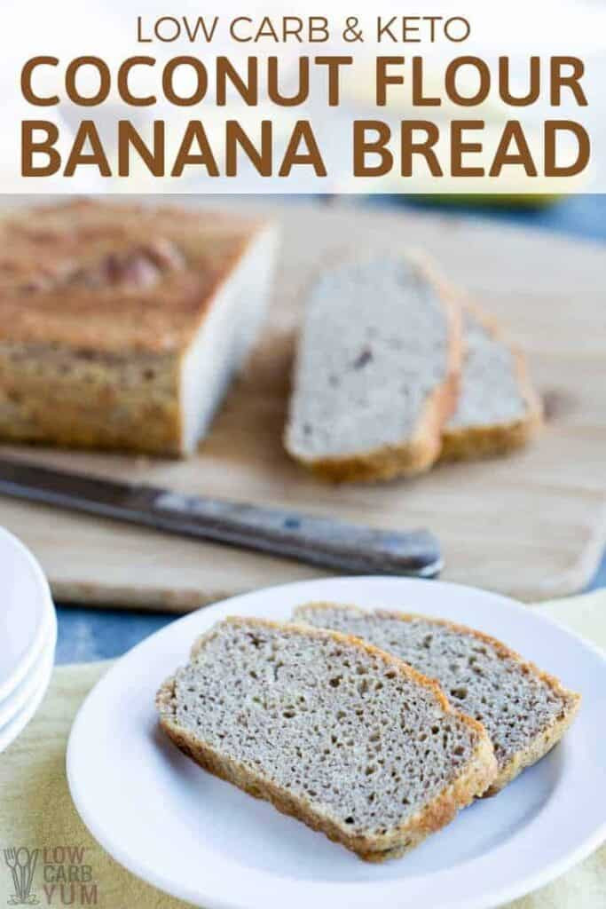 Low Carb Banana Bread Recipe
 Coconut Flour Banana Bread Paleo Gluten Free Keto