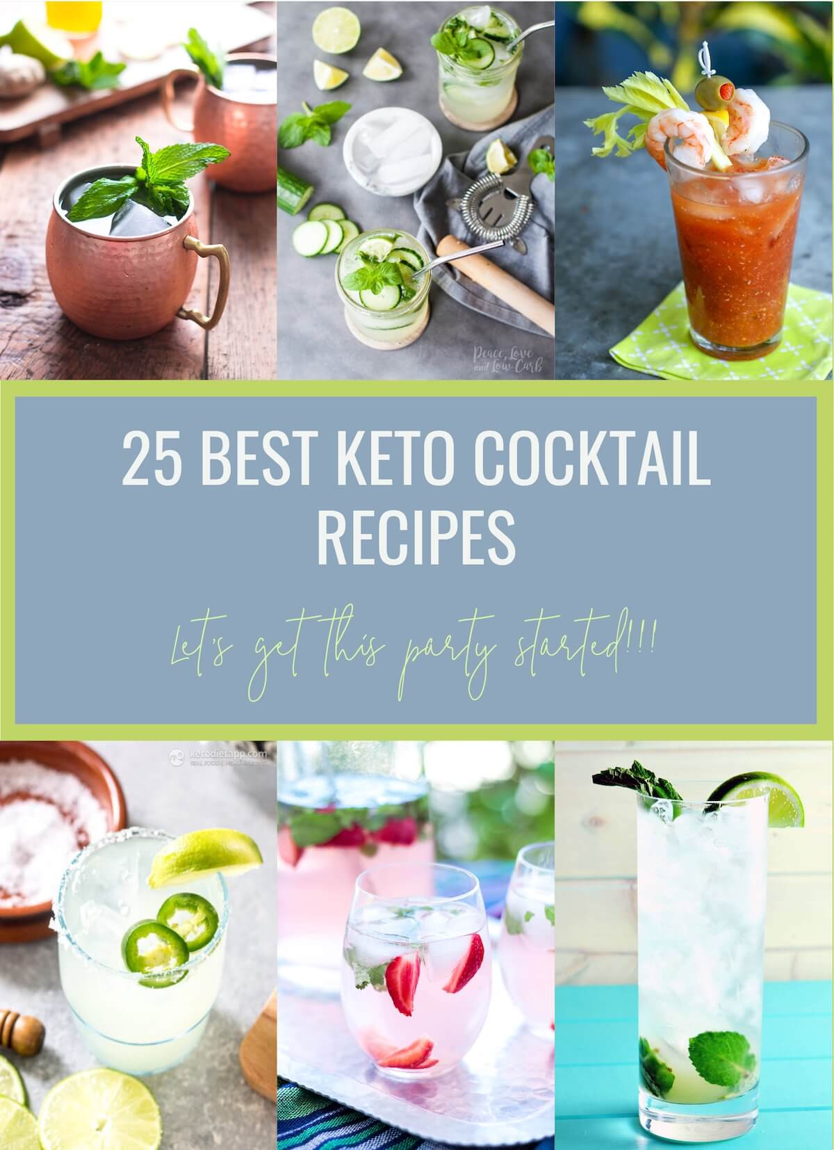 Low Carb Cocktails
 25 Best Keto Cocktail Recipes Low Carb