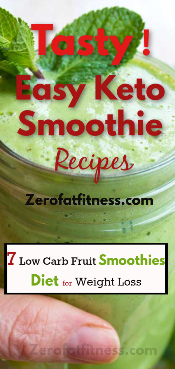 Low Carb Fruit Smoothies
 Easy Keto Smoothie Recipes 7 Low Carb Fruit Smoothies