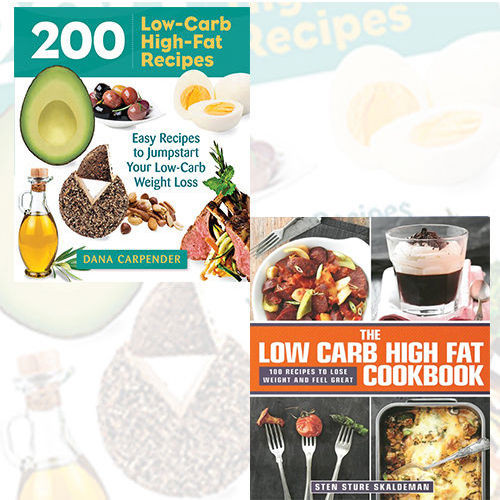 Low Carb High Fat Diet Recipes
 Low Carb Fat Diet Recipe 2 Books Collection Set Pack 200