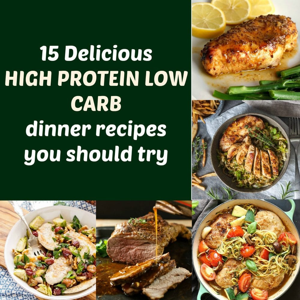 Low Carb High Protein Recipes
 15 Delicious high protein low carb dinner recipes you