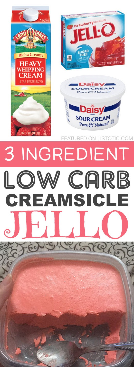 Low Carb Jello Desserts
 10 Brilliant Low Carb Dessert Recipes Using Sugar Free