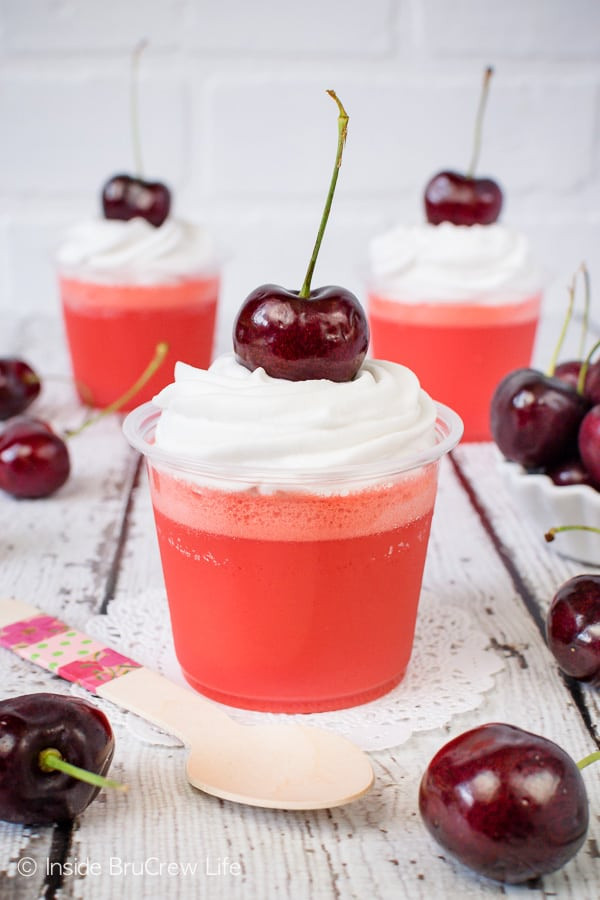 Low Carb Jello Desserts
 Easy Two Ingre nt Low Carb Cherry Jello Parfaits