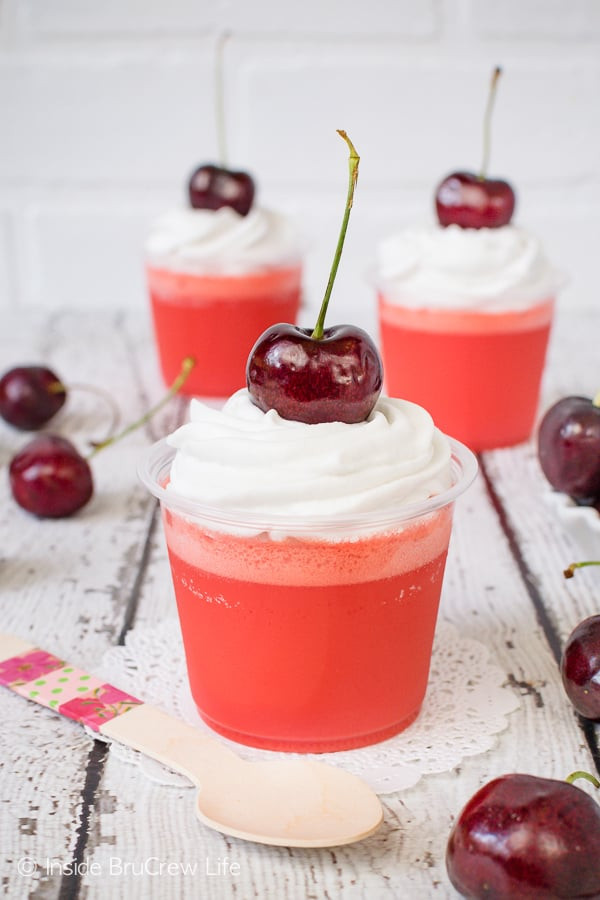 Low Carb Jello Desserts
 Easy Two Ingre nt Low Carb Cherry Jello Parfaits