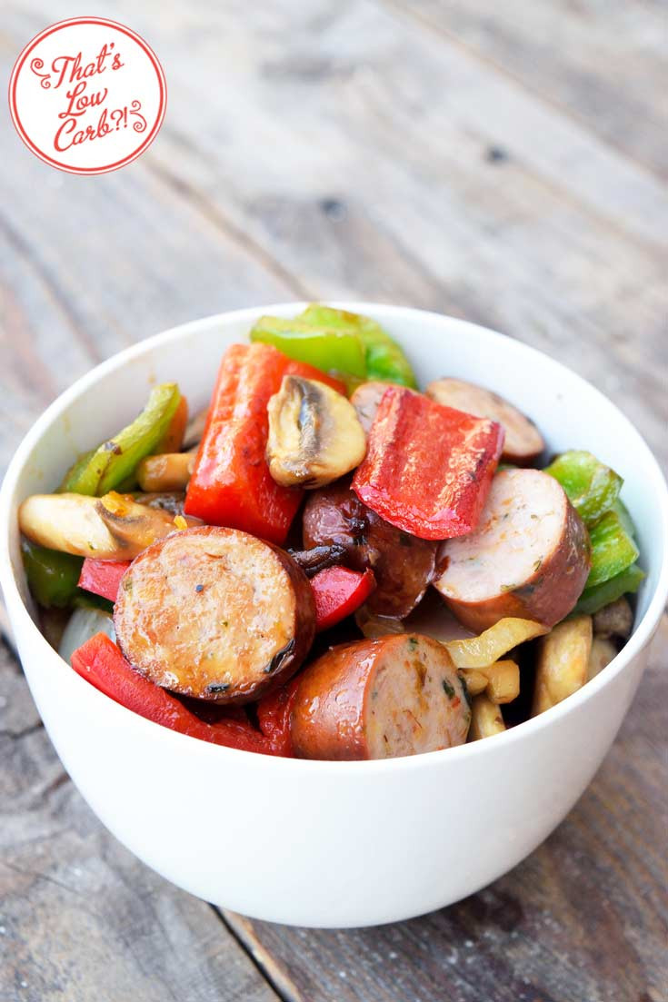 Low Carb Sausage Recipes
 Low Carb Sausage And Ve able Skillet Recipe Low Carb