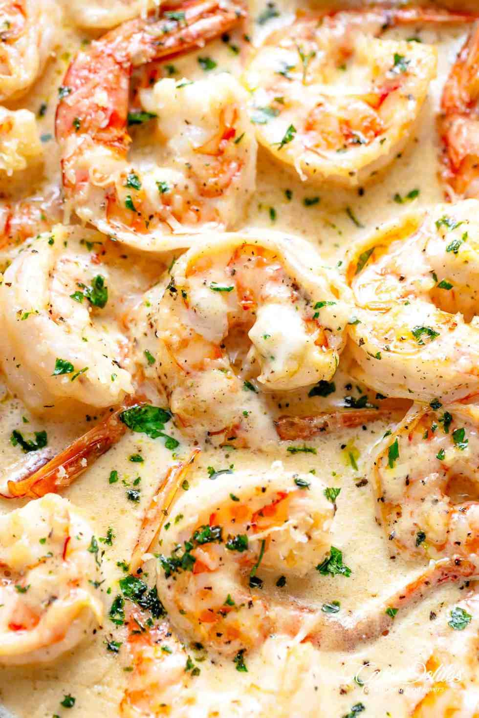 Low Carb Shrimp Recipes
 Creamy Garlic Shrimp With Parmesan Low Carb – Cafe