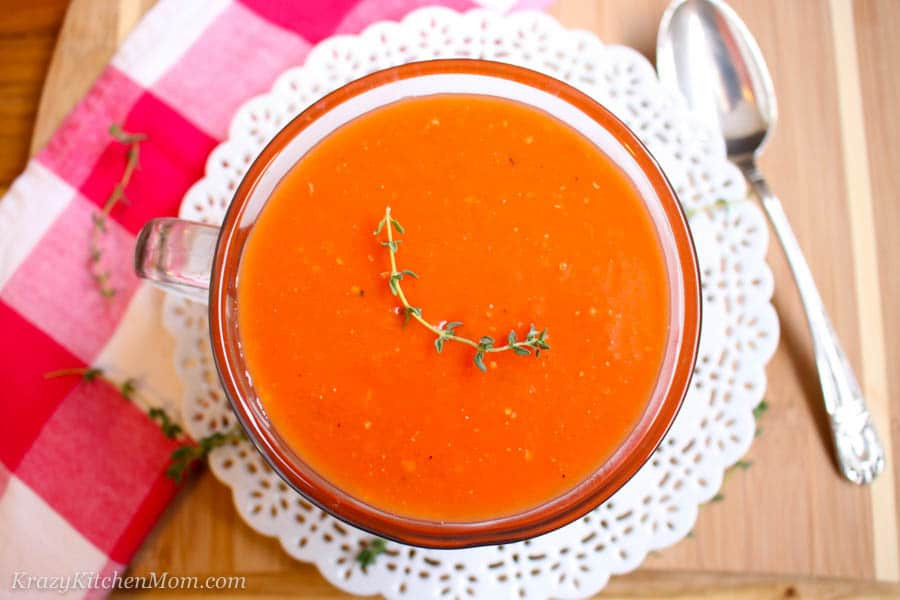 Low Carb Tomato Soup
 Low Carb Low Calorie Homemade Tomato Soup