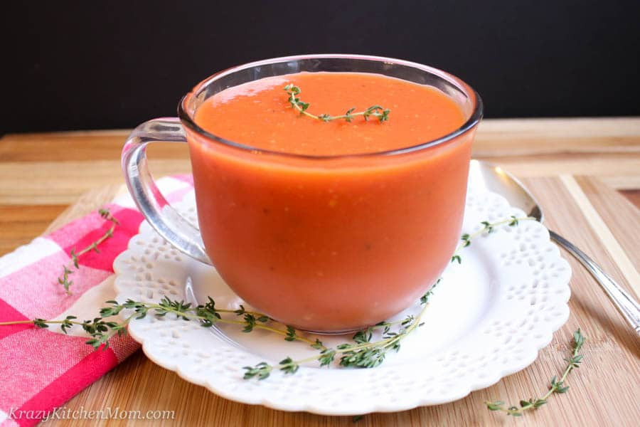 Low Carb Tomato Soup
 Low Carb Low Calorie Homemade Tomato Soup