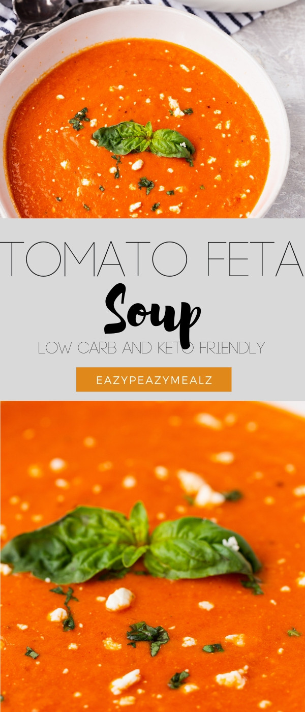 Low Carb Tomato Soup
 Easy Tomato Soup Keto Easy Peasy Meals