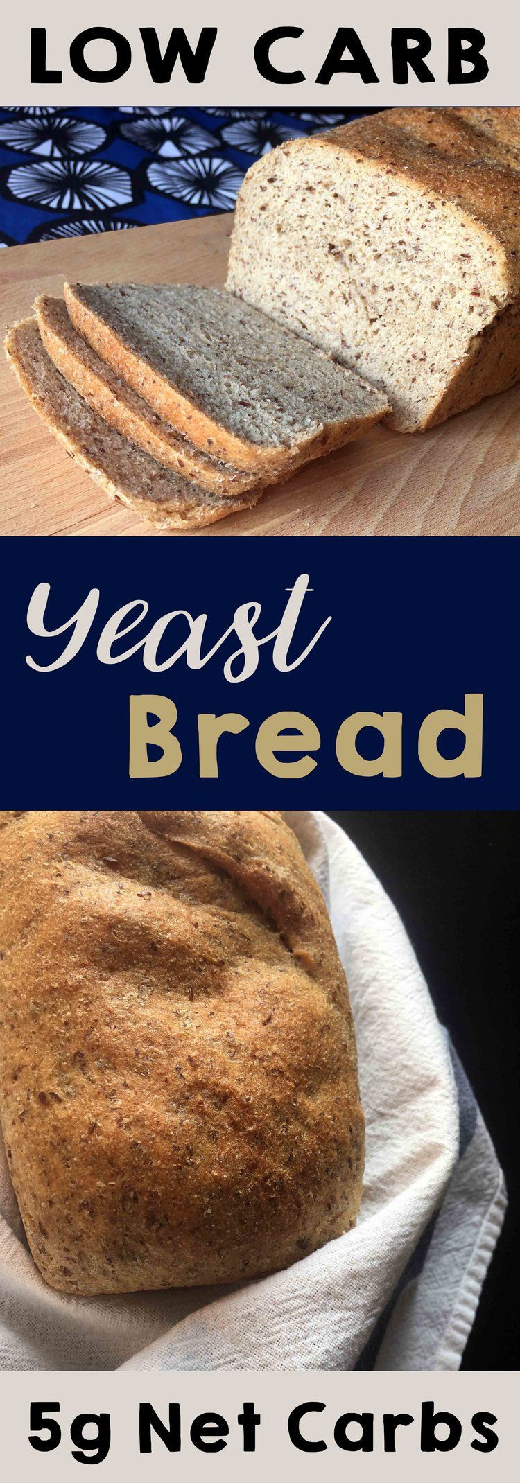 Low Carb Yeast Bread Recipe
 This recipe for low carb yeast bread is the perfect mix of