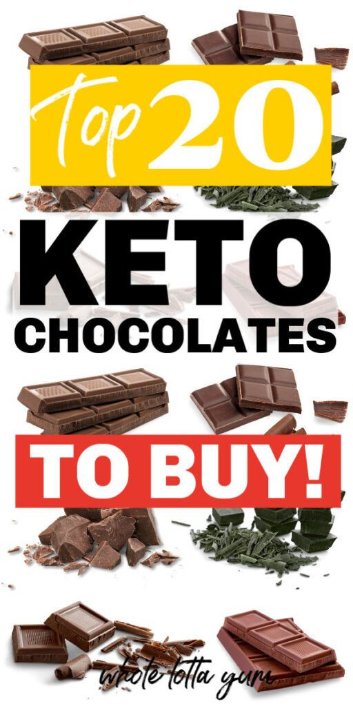 Low Cholesterol Desserts Store Bought
 TOP 20 Keto Chocolate Bars Candy Store Bought Snacks