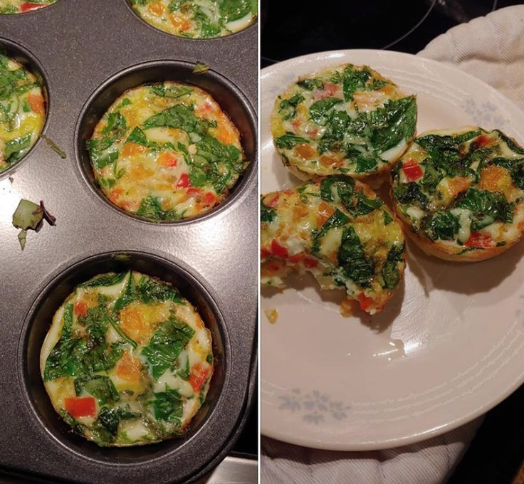 Low Cholesterol Recipes For Dinner
 Loaded Egg White Muffins With images