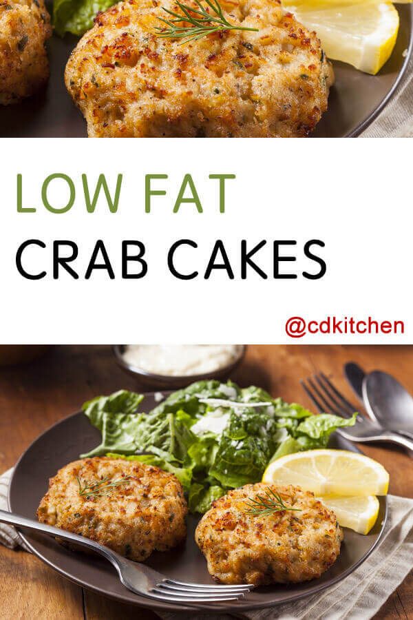 Low Fat Appetizer Recipes
 Low Fat Crab Cakes Recipe