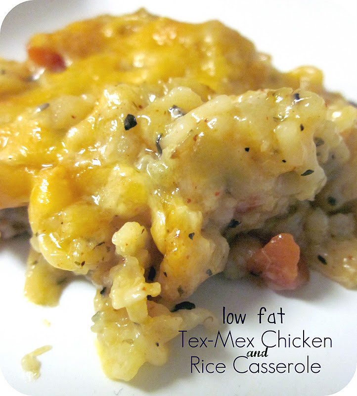 Low Fat Casserole Recipes
 Low Fat Tex Mex Chicken and Rice Casserole Recipe Six