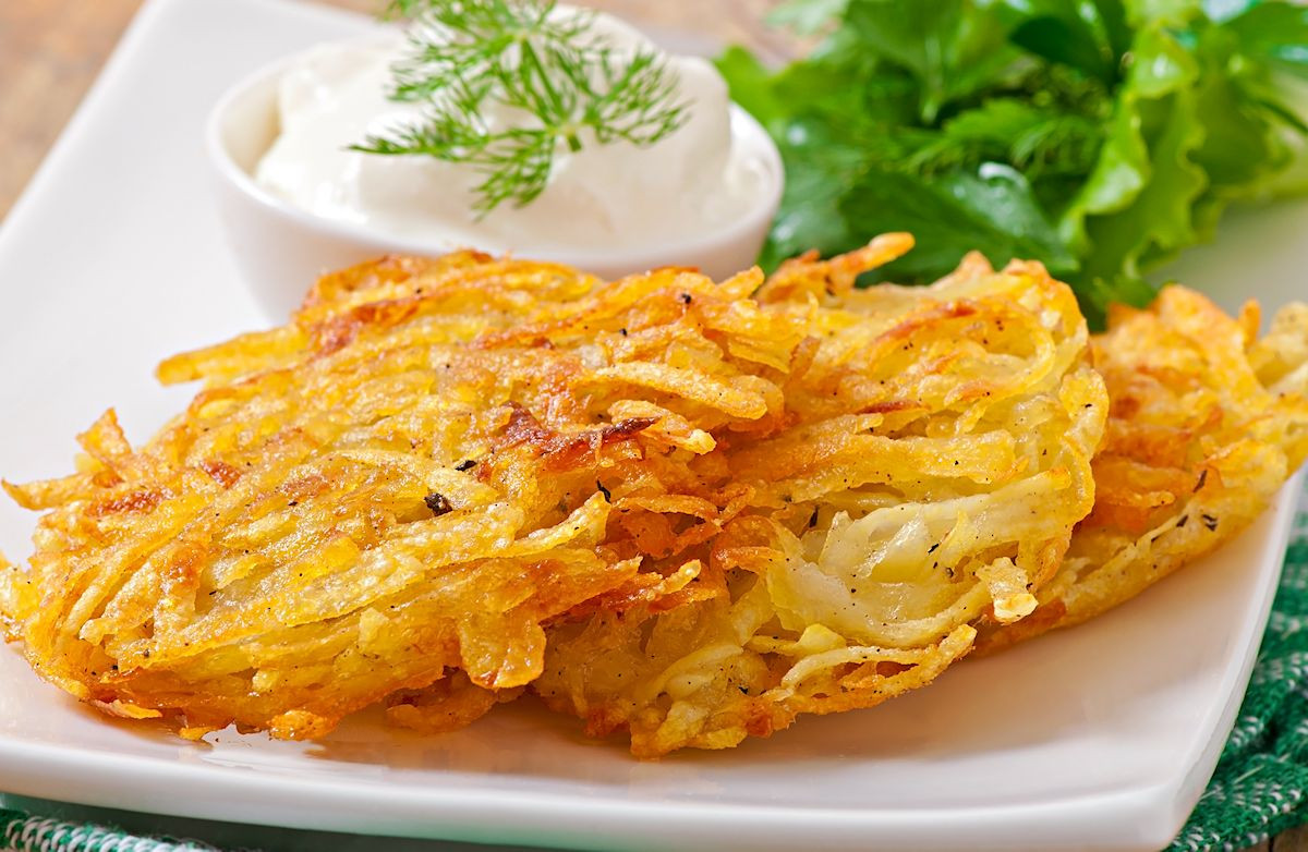 Low Fat Low Calorie Recipes
 Low Fat Potato Latkes Recipe