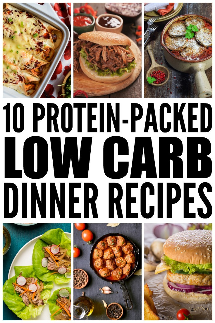 Low Fat Low Carb Dinner Recipes
 Low Carb High Protein Dinner Ideas 10 Recipes to Make You
