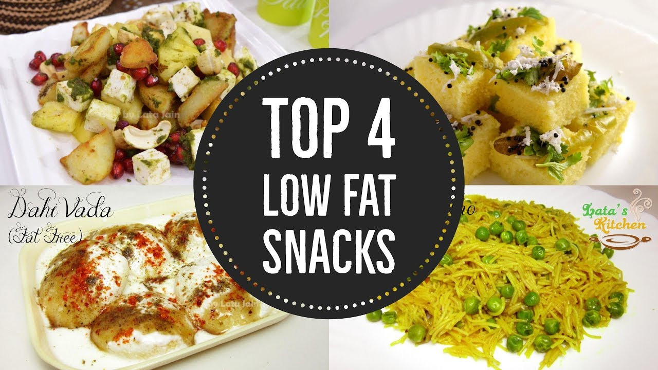Low Fat Low Cholesterol Recipes
 Top 4 Low Fat Snacks Recipe Best Indian Snack Recipes in