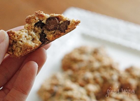 Low Fat Oatmeal Chocolate Chip Cookies
 Low Fat Chewy Chocolate Chip Oatmeal Cookies