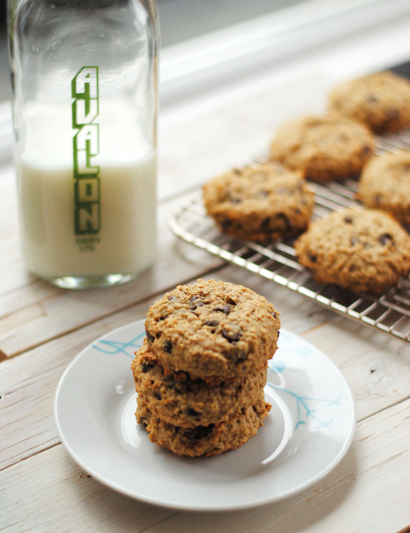 Low Fat Oatmeal Chocolate Chip Cookies
 Leanne bakes Low Fat Oatmeal Chocolate Chip Cookies