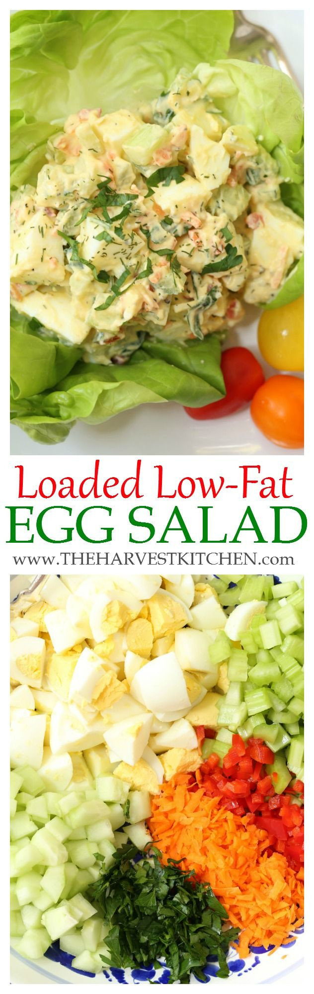 Low Fat Salad Recipes
 Loaded Low Fat Egg Salad Recipe