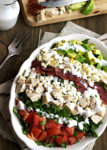 Low Fat Salad Recipes
 Cobb Salad Recipe Low Calorie and Low Fat Food Faith
