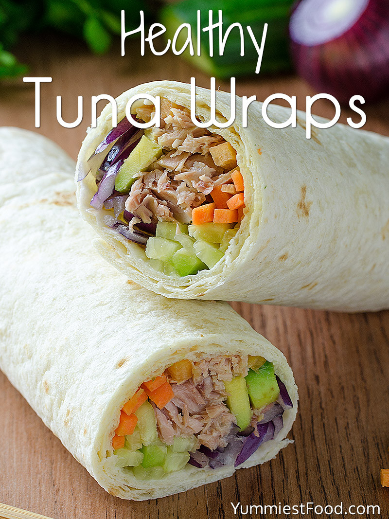 Low Fat Tuna Recipes
 Low Calorie and Low Fat Tuna Wrap Recipe