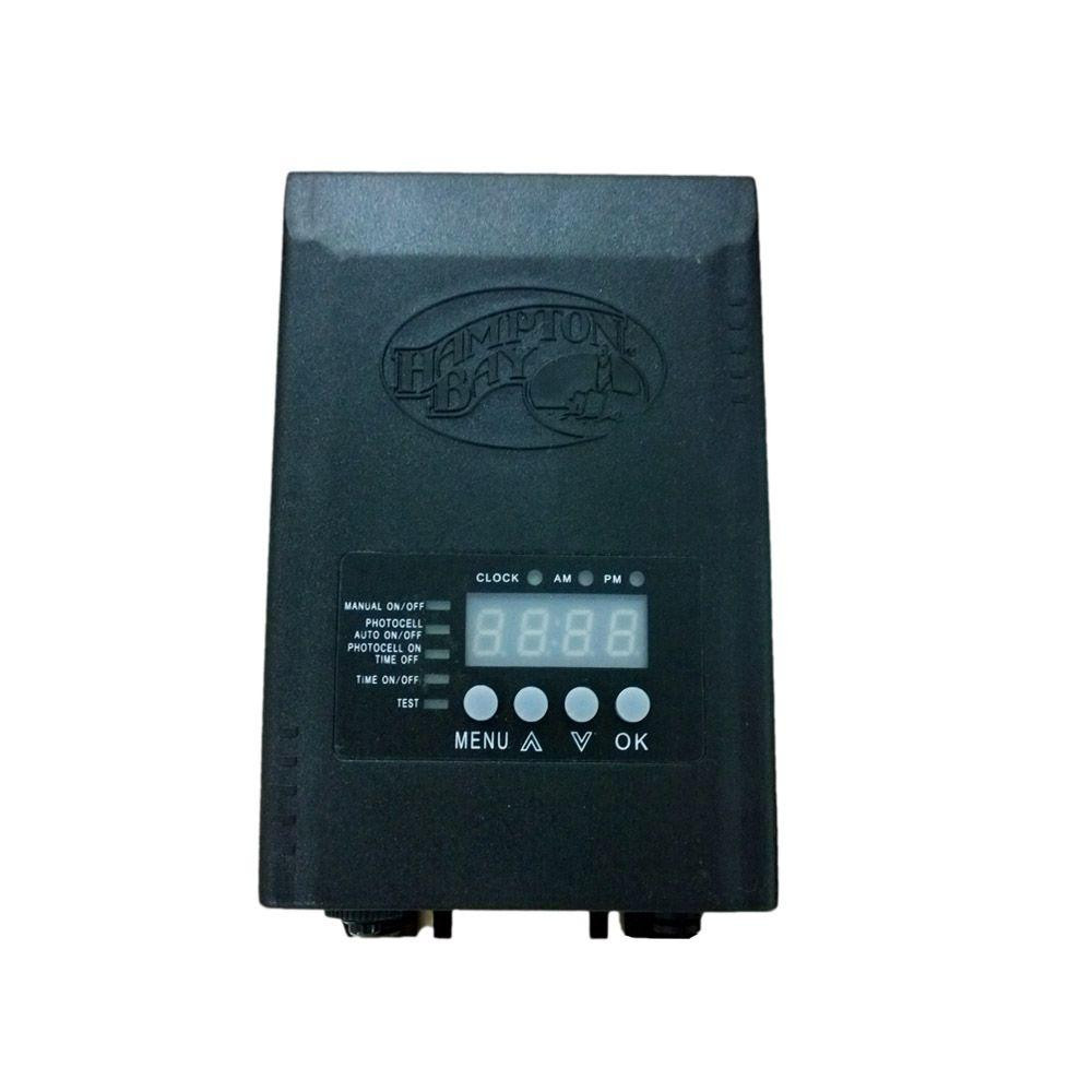 Low Voltage Landscape Light Transformers
 Hampton Bay Low Voltage 45 Watt Landscape Transformer SL