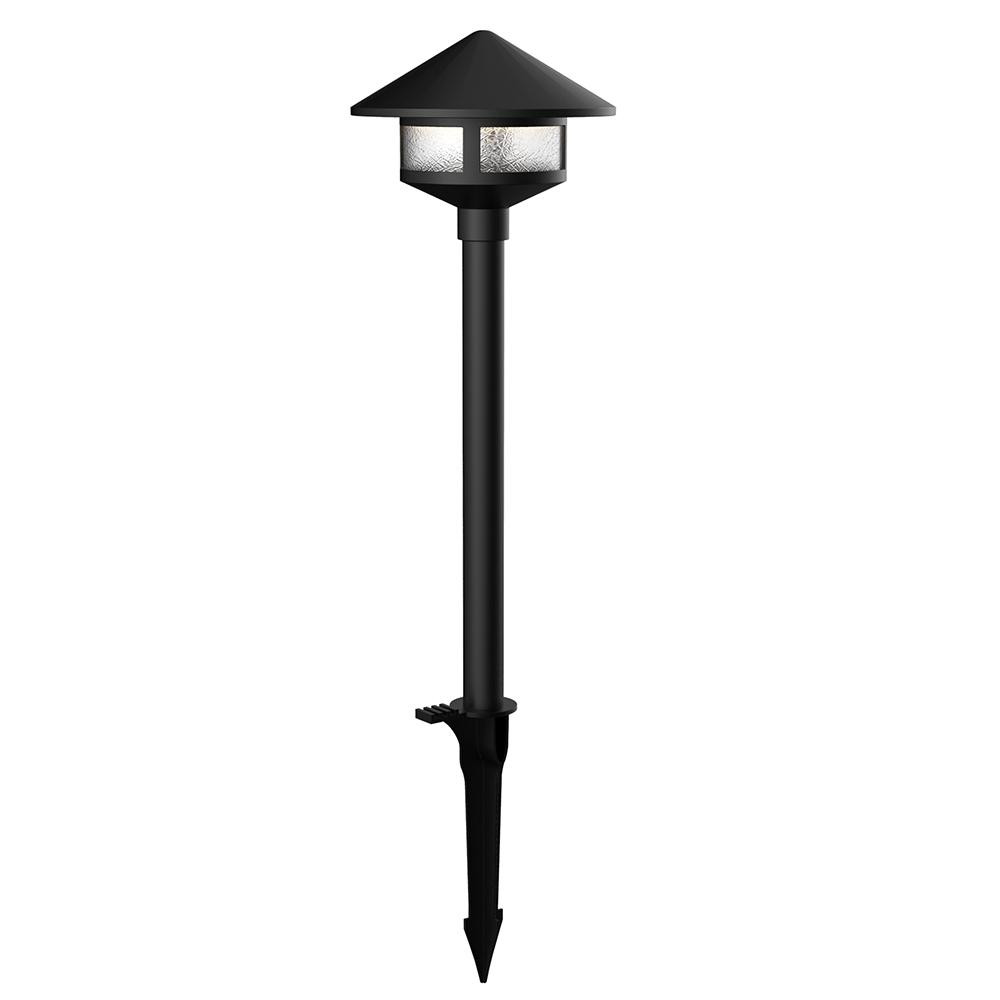 Low Voltage Led Landscape Lighting
 Hampton Bay Low Voltage Black Outdoor Integrated LED