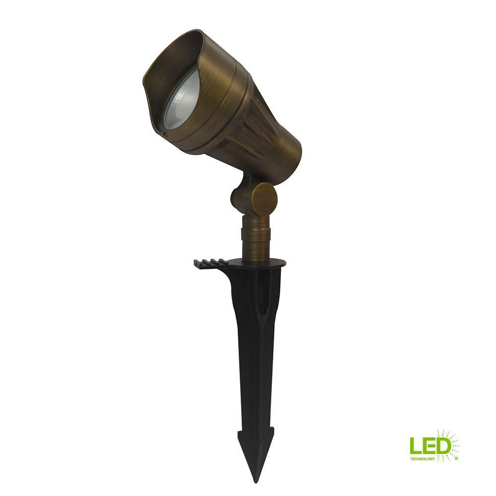 Low Voltage Led Landscape Lighting
 Home Decorators Collection Low Voltage 10 Watt Brass