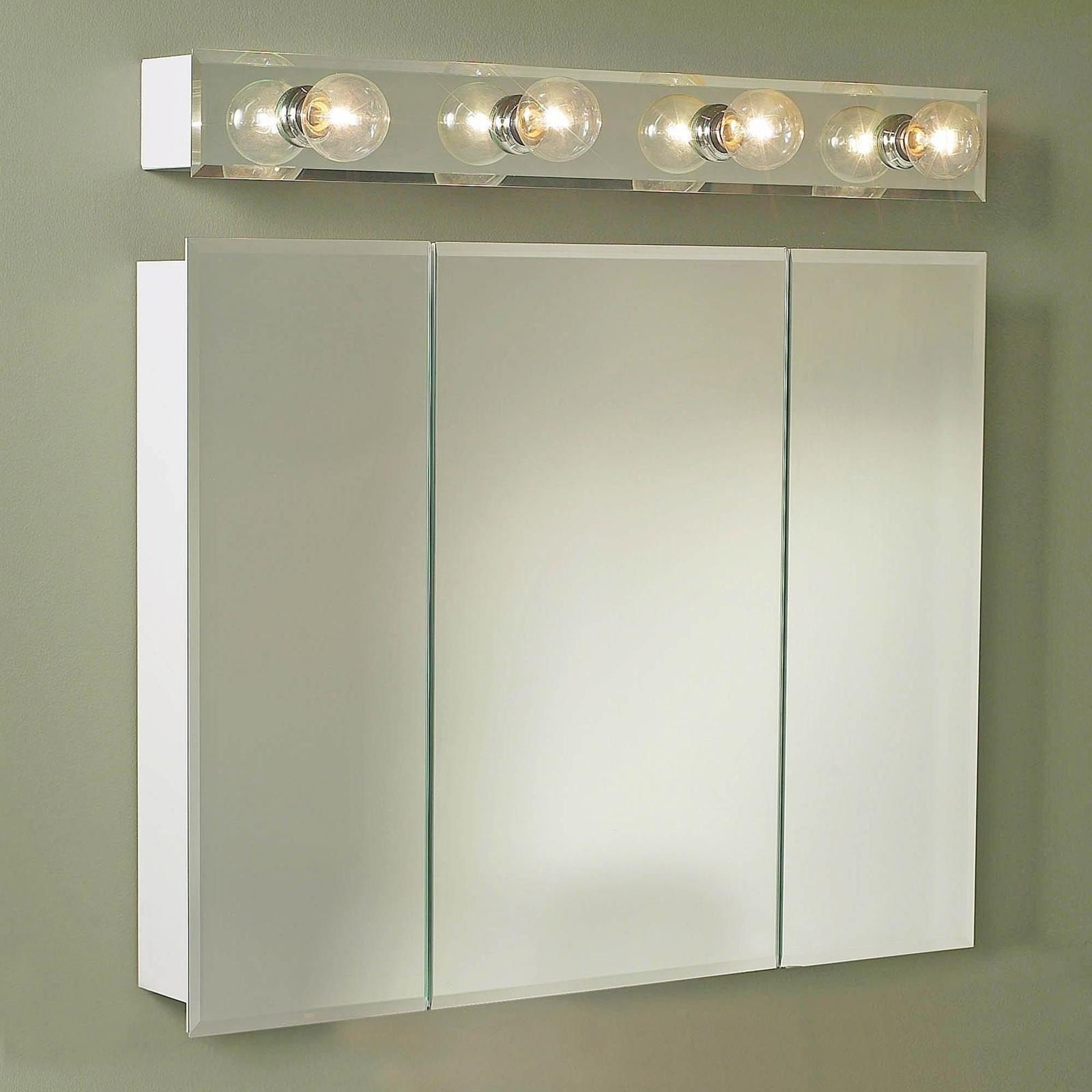 Lowes Bathroom Storage
 20 Collection of 3 Door Medicine Cabinets With Mirrors
