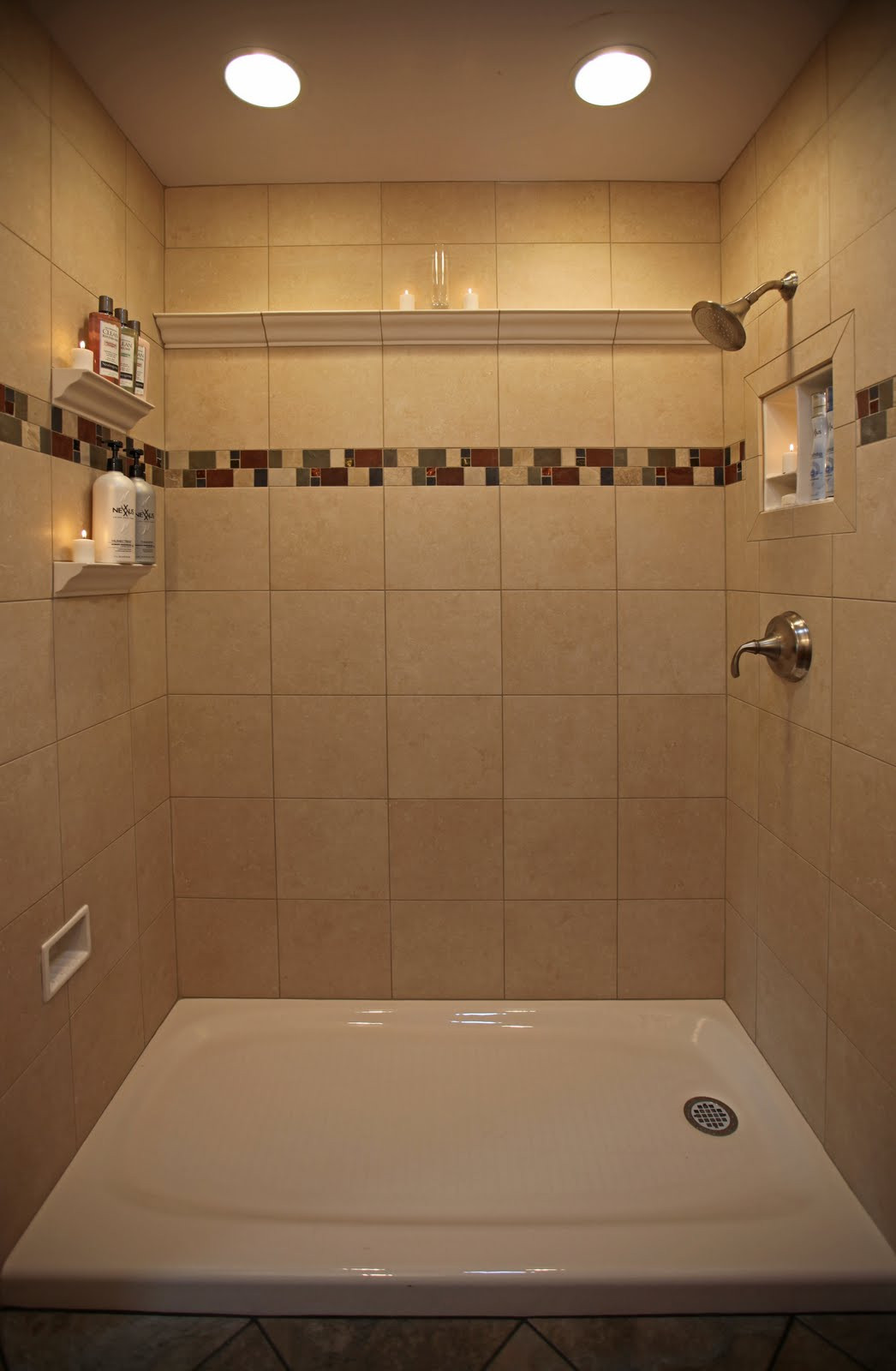 Lowes Bathroom Tile
 Bathroom Give Your Shower Some Character With New Lowes