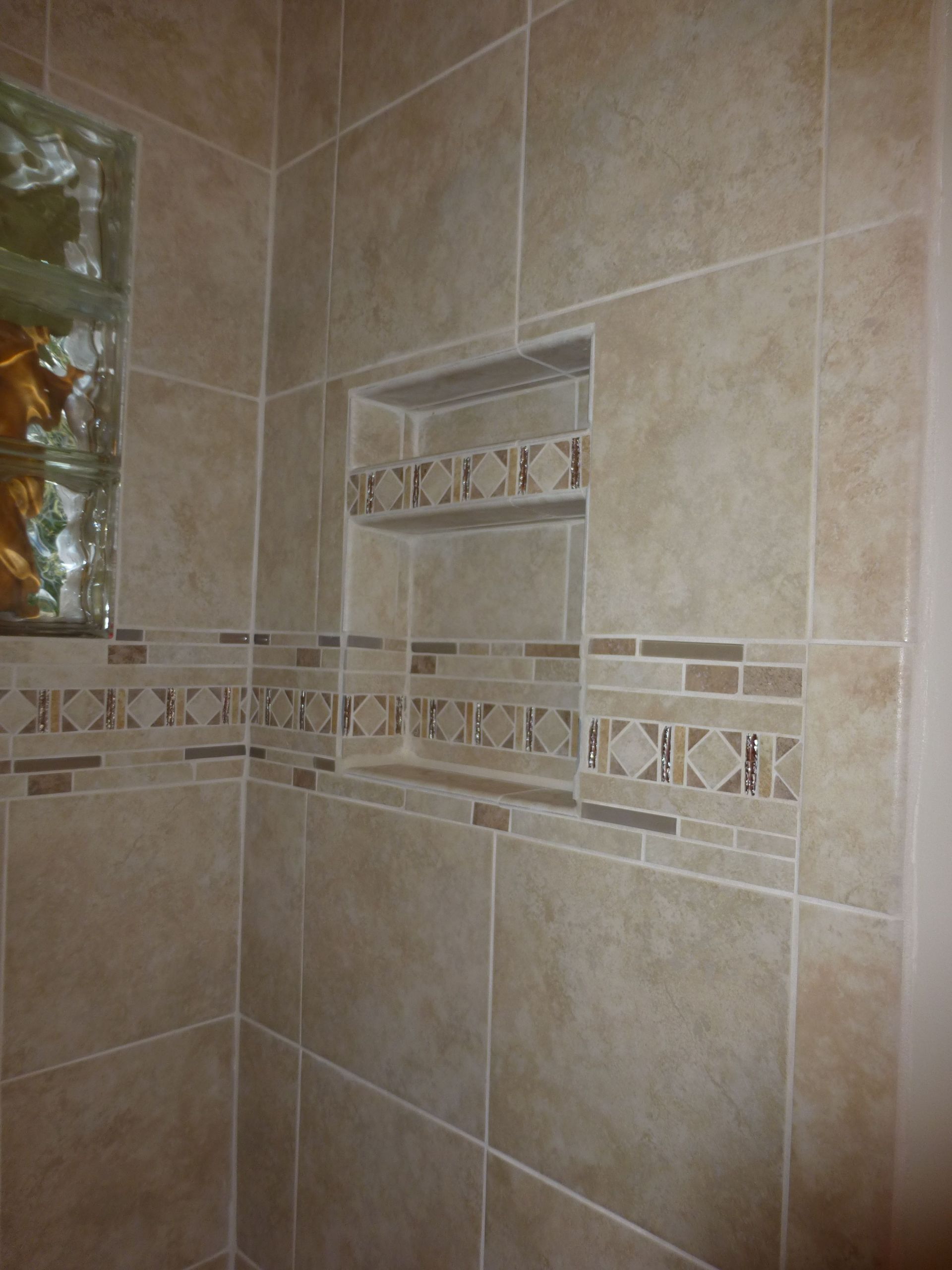 Lowes Bathroom Tile
 Capri Classic tile from Lowes Shower Surrounds