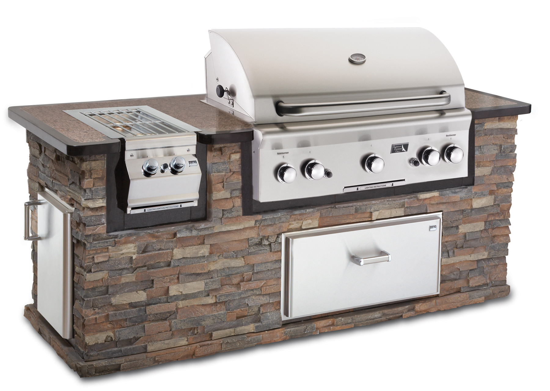 Lowes Outdoor Kitchen Grills
 Kitchen Convert Your Backyard With Awesome Modular