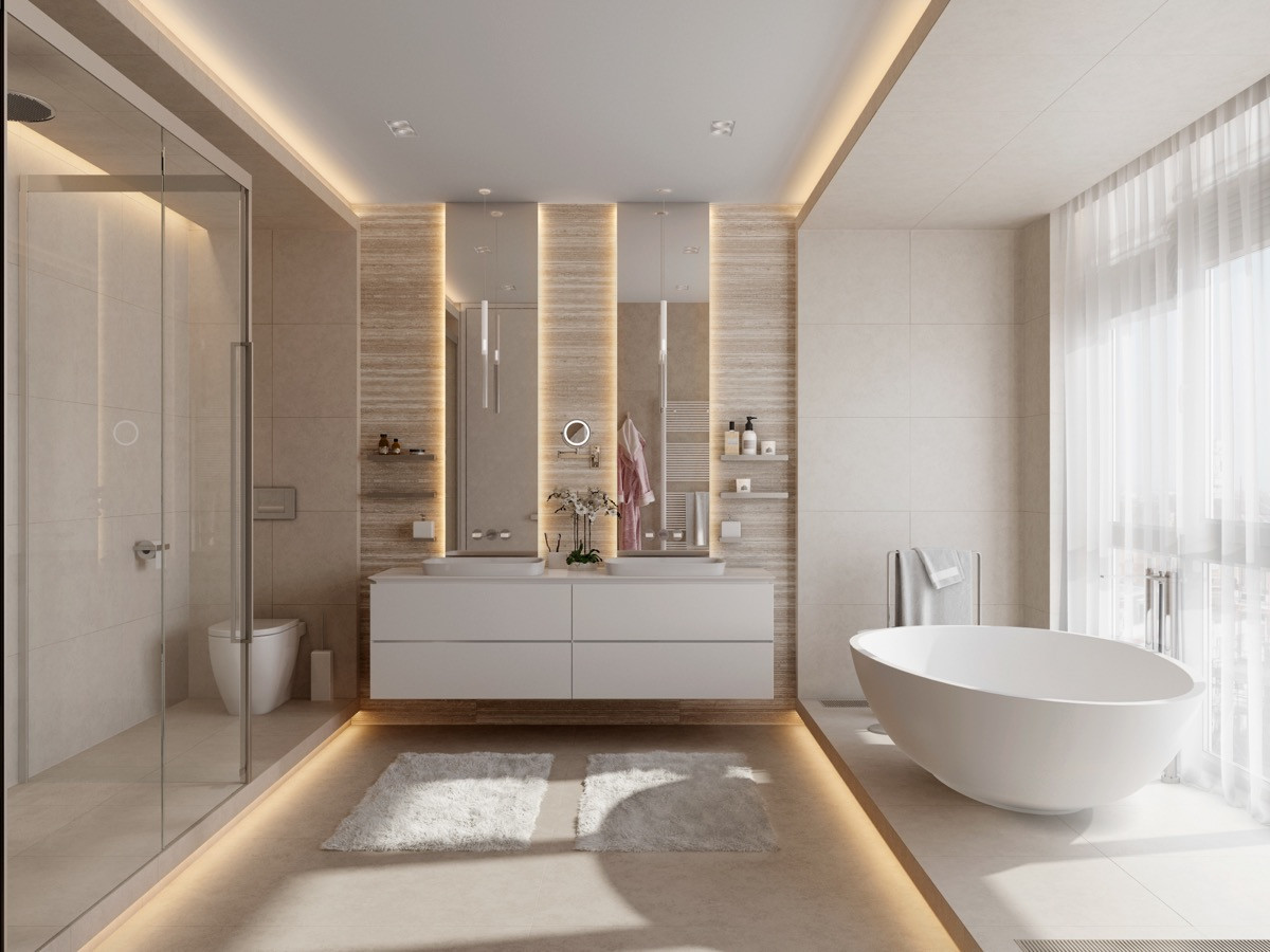 Luxury Bathroom Designs Gallery
 50 Luxury Bathrooms And Tips You Can Copy From Them