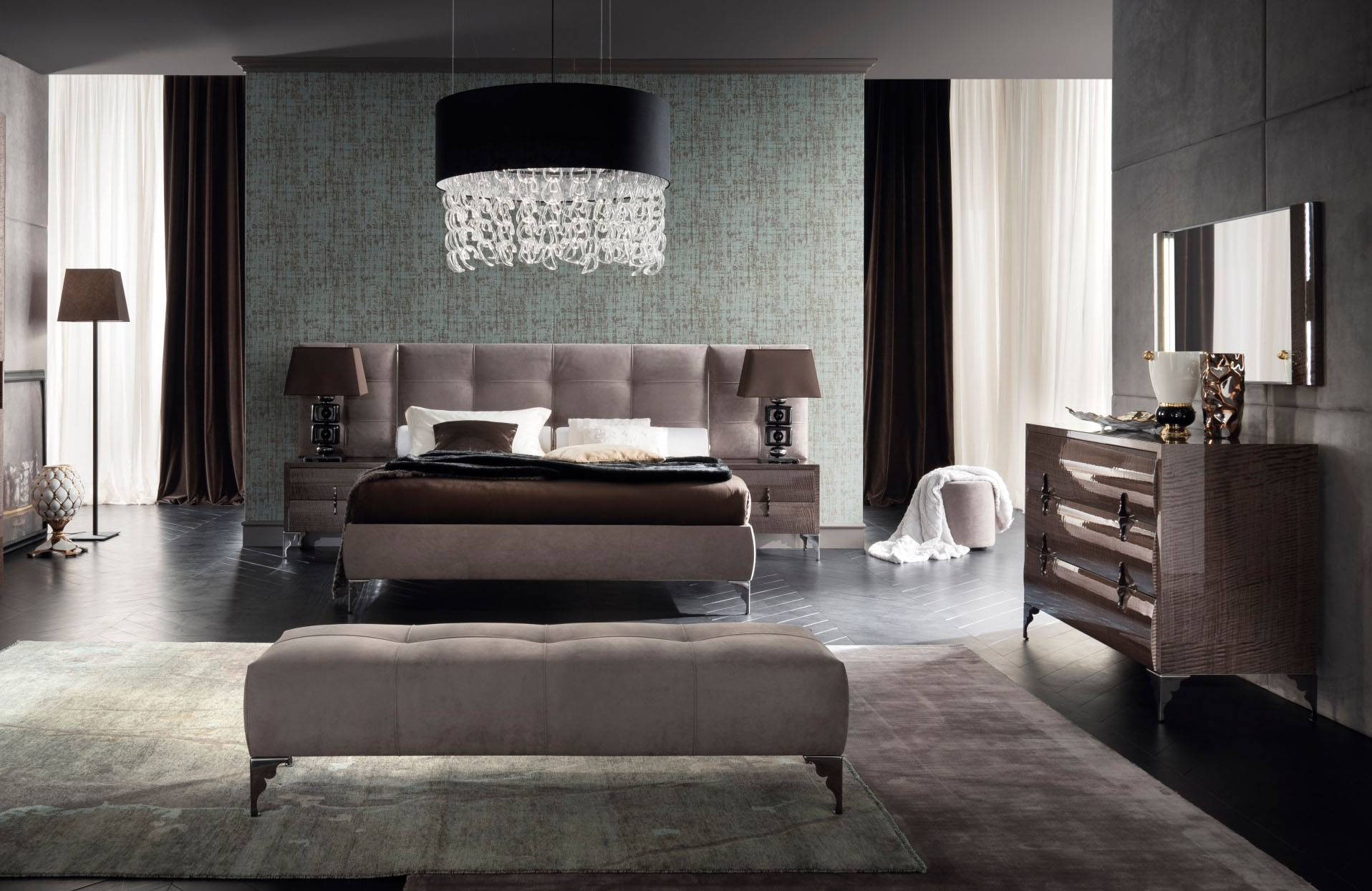 Luxury Master Bedroom Furniture
 Made in Italy Leather Contemporary Master Bedroom Designs