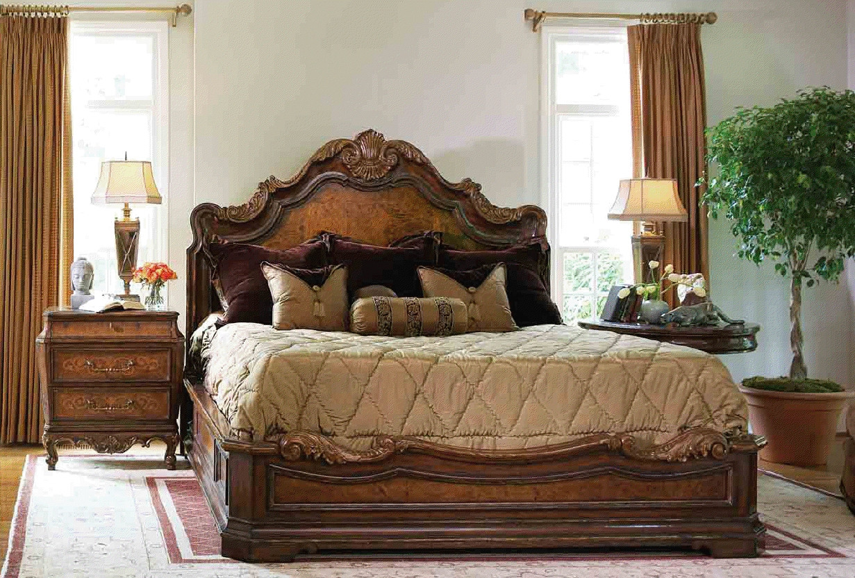 Luxury Master Bedroom Furniture
 High end master bedroom set platform bed