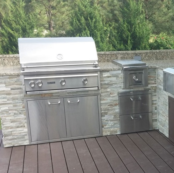 Lynx Outdoor Kitchen
 Lynx 12" Professional Built In Single Sideburner