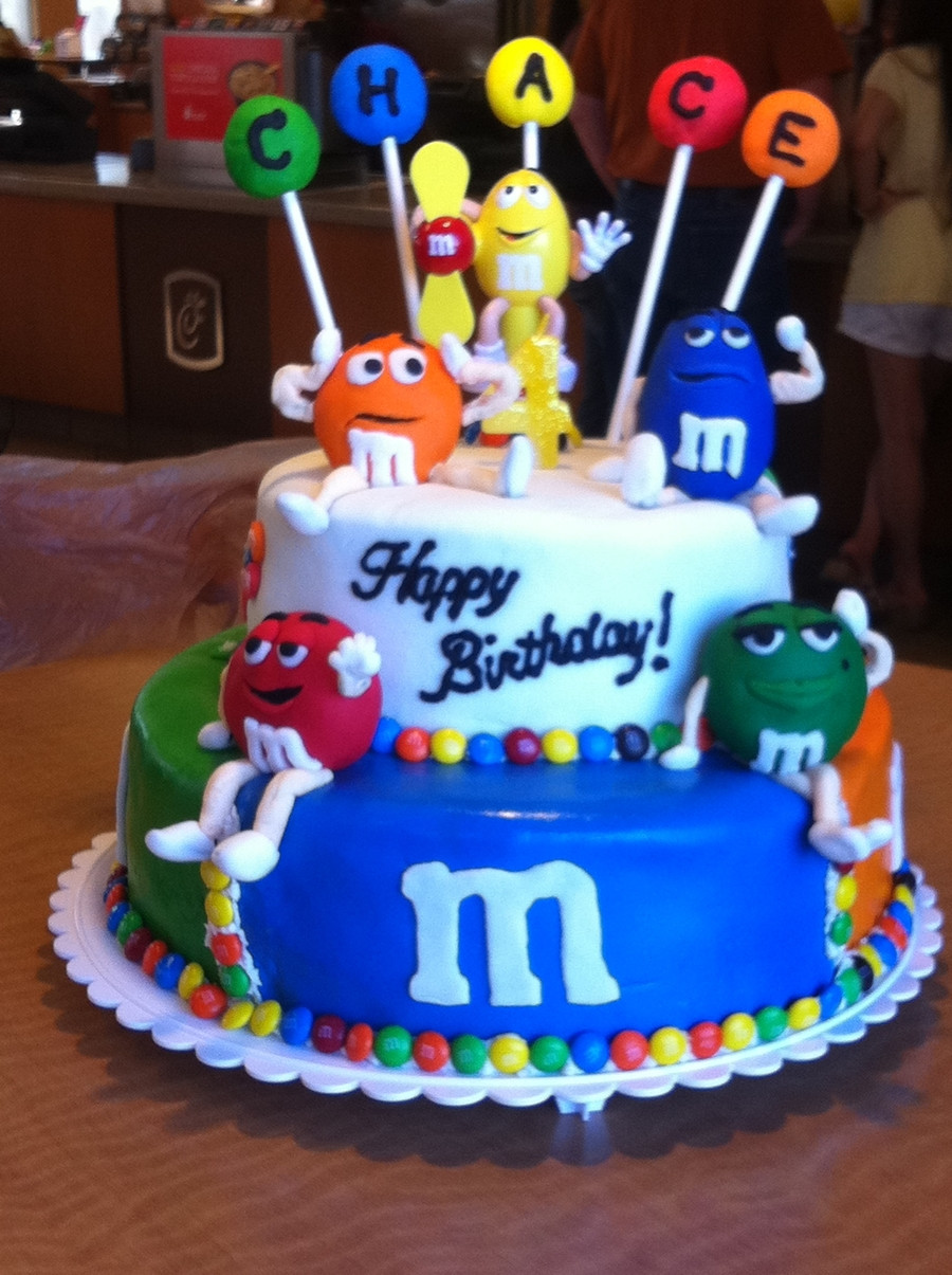 M S Birthday Cakes
 M&m Birthday Cake CakeCentral