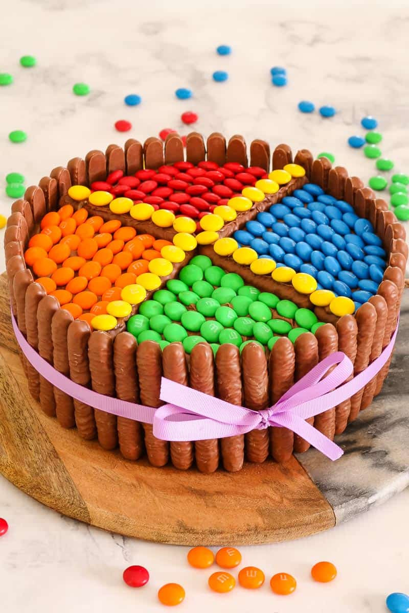 M S Birthday Cakes
 Super Easy M&Ms Chocolate Cake Bake Play Smile