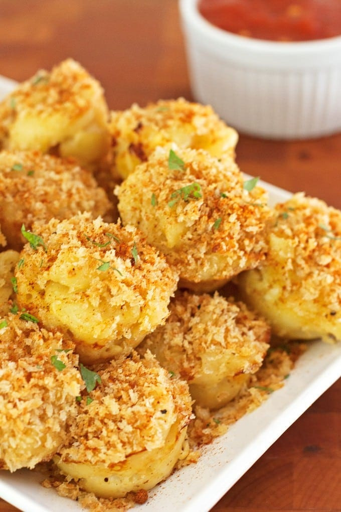 Macaroni And Cheese Bites Recipe Baked
 Baked Mac and Cheese Bites 2Teaspoons