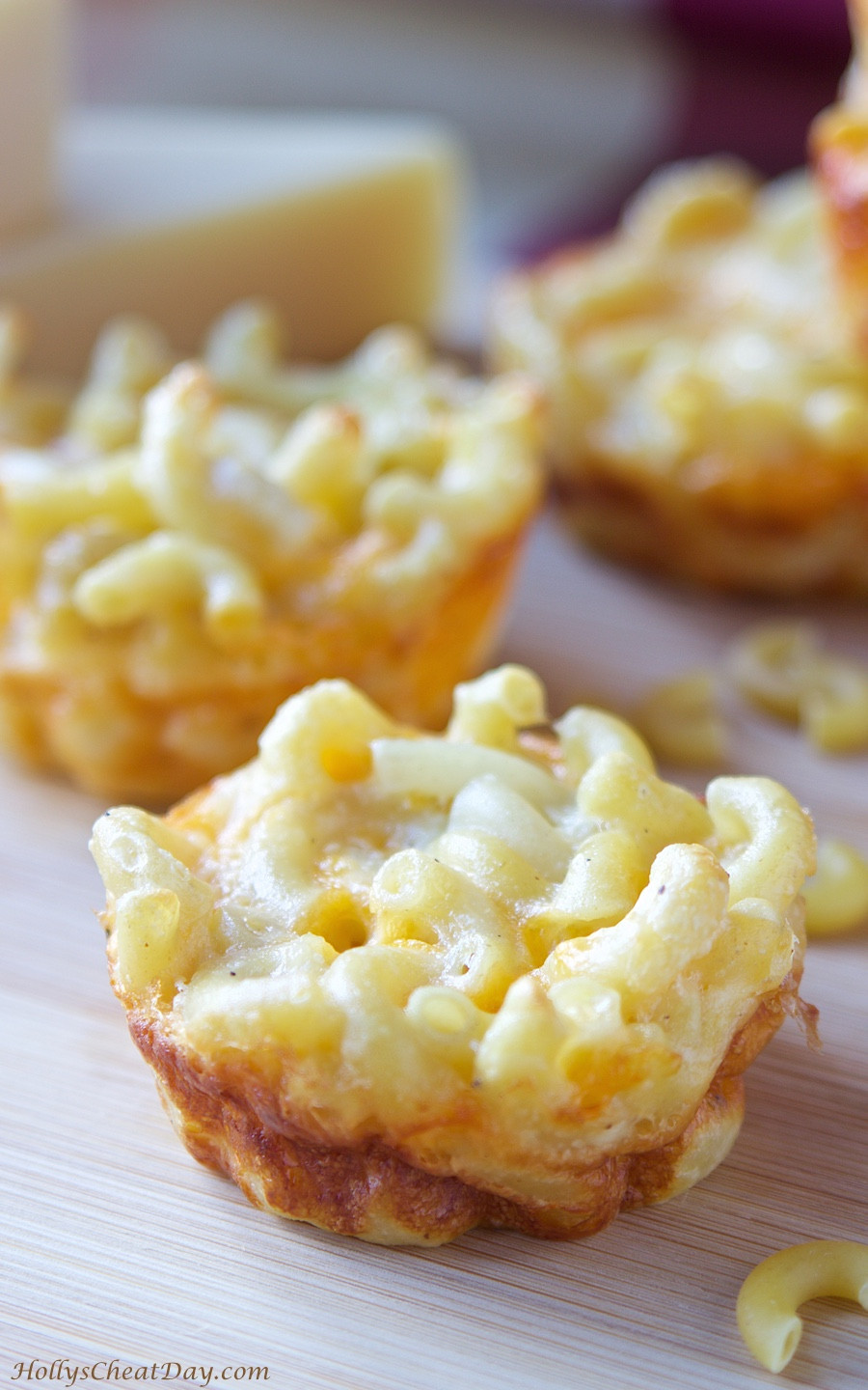 Macaroni And Cheese Bites Recipe Baked
 Mac N Cheese Bites HOLLY S CHEAT DAY
